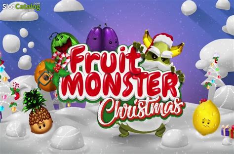 Jogar Fruit Monster Christmas Com Dinheiro Real