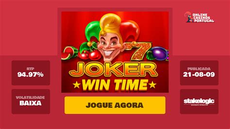 Jogar Joker Win Time Com Dinheiro Real