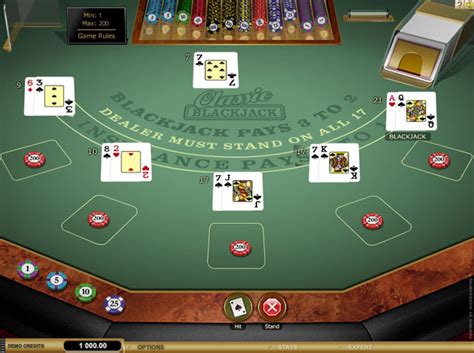 Jogar Multihand Classic Blackjack Com Dinheiro Real