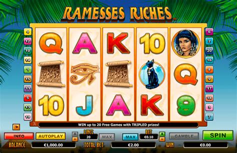 Jogar Ramesses Riches Com Dinheiro Real