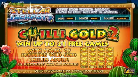 Jogar Stellar Jackpots With Chilli Gold X2 Com Dinheiro Real