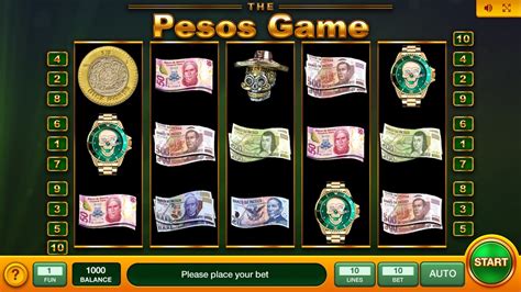 Jogar The Pesos Game Com Dinheiro Real