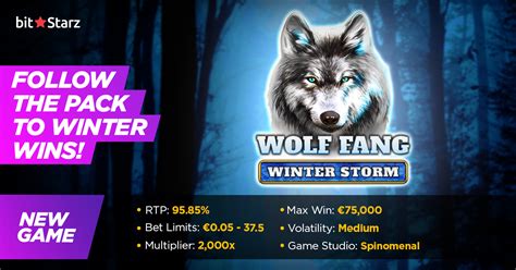 Jogar Wolf Fang Winter Storm Com Dinheiro Real