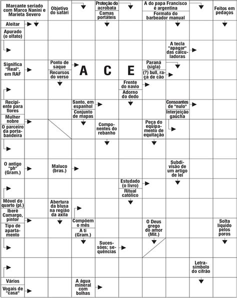 Jogo Estaca De Palavras Cruzadas Pista