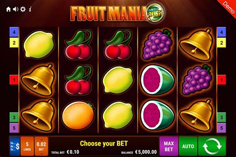 Jogue Fruit Mania Double Rush Online