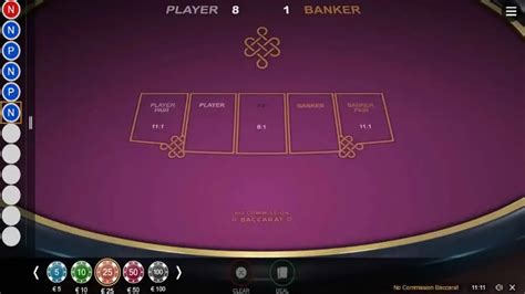 Jogue No Commission Baccarat Online