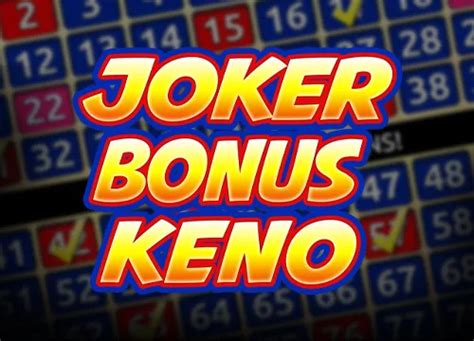 Joker Bonus Keno Betano