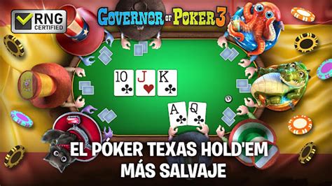 Juego De Governador Del Poker 3