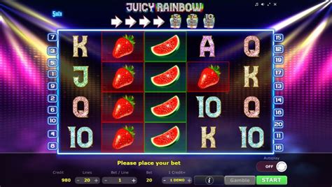 Juicy Rainbow Slot Gratis