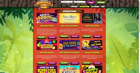 Jungle Reels Casino Bonus