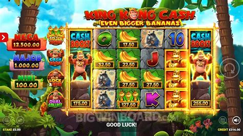 King Kong Cash Go Bananas Netbet