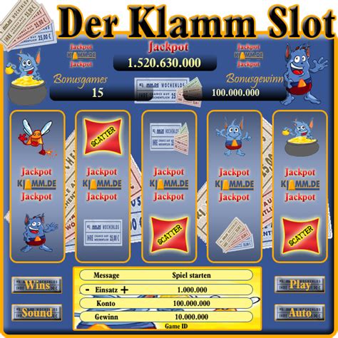 Klamm Slots Kaufen