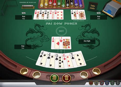 Livre De Pai Gow Poker Online Com Bonus