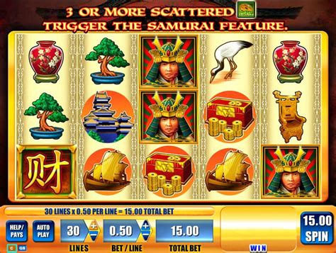 Livre Samurai Slots