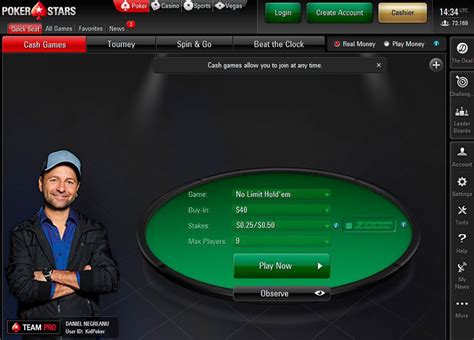 Lobby Pokerstars A Dinheiro Real