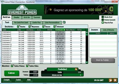 Logiciel Everest Poker Despeje Mac