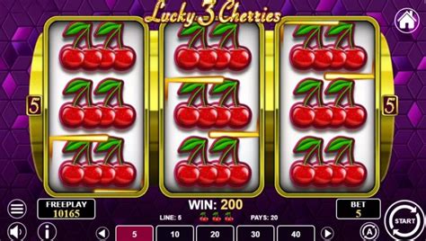 Lucky 3 Cherries Slot - Play Online