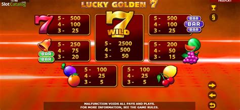 Lucky Golden 7s Review 2024