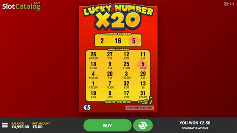 Lucky Number X20 Bet365