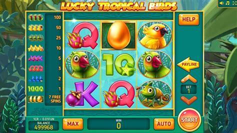Lucky Tropical Birds Pull Tabs Pokerstars