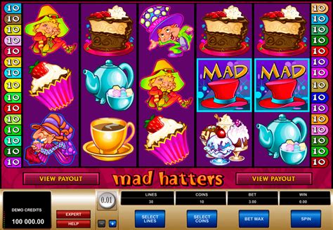 Mad Hatters Slot - Play Online