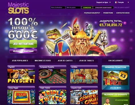 Majestoso Slots Casino Euro Frances