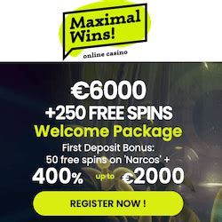 Maximal Wins Casino Bonus