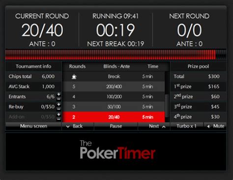 Melhor Torneio De Poker Timer App