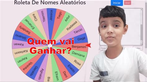 Menino De Nome De Roleta