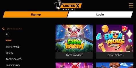 Mister X Casino Mobile