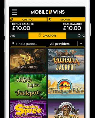 Mobile Wins Casino Aplicacao