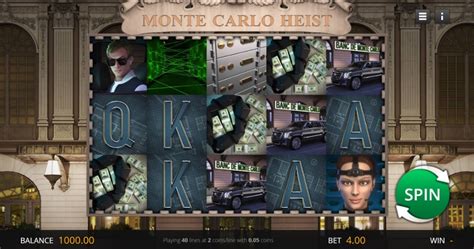 Monte Carlo Heist Bodog