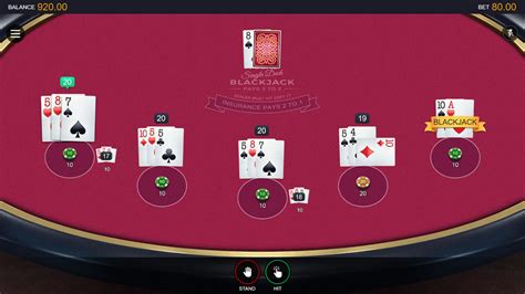 Multihand Vegas Single Deck Blackjack Netbet