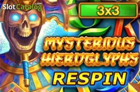 Mysterious Hieroglyphs Reel Respin Slot - Play Online