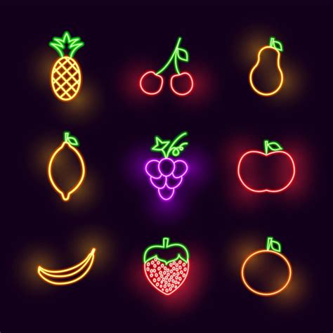 Neon Fruit Blaze