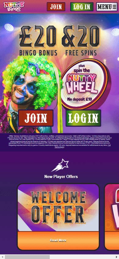 Nutty Bingo Casino Mobile