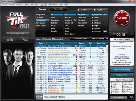 O Full Tilt Poker Freeroll