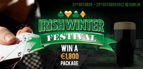O Irish Poker Festival De Inverno