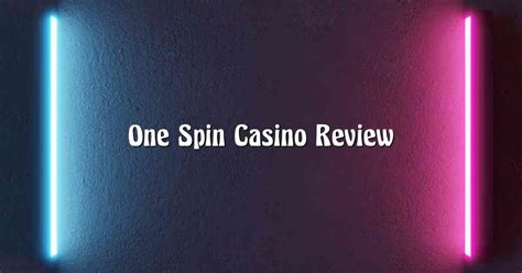 One Spin Casino Aplicacao