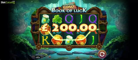 Paddy Power Gold Book Of Luck Slot Gratis