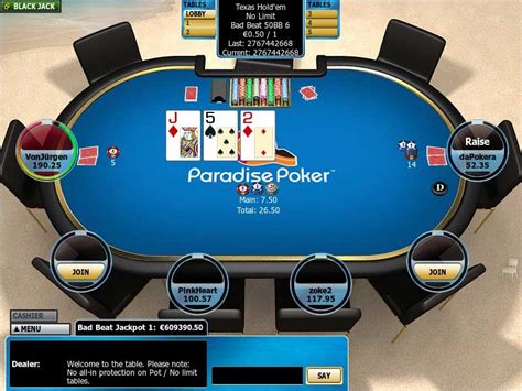 Paradise Poker 3d Leovegas