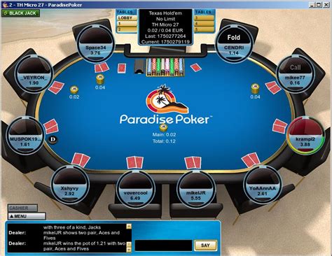 Paradise Poker Quarto