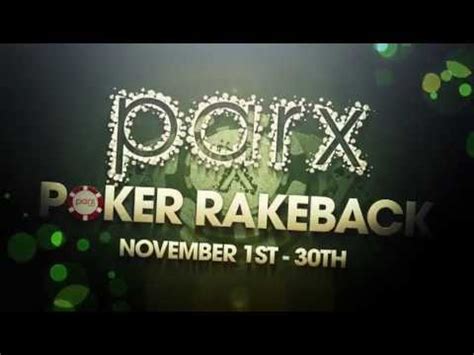 Parx Poker Rake