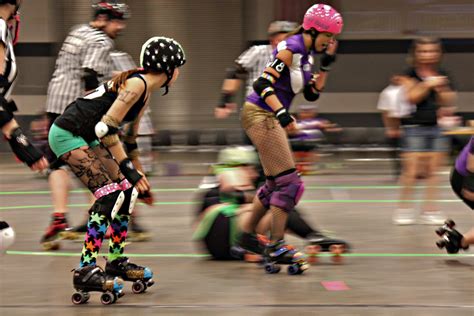 Patin Uma Roleta Roller Derby