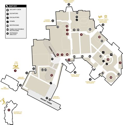 Pechanga Casino Mapa De Propriedade