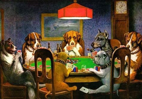 Perros Poker Cuadro