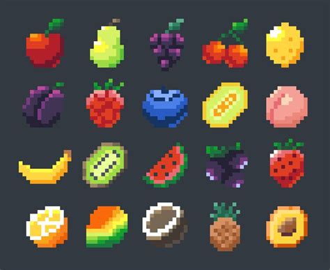 Pixel Fruits 2d Betsul