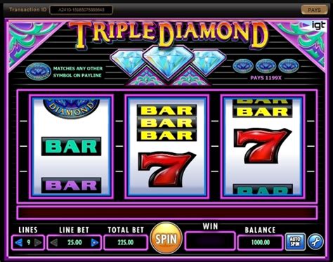 Play 3 Diamonds Slot