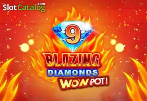Play 9 Blazing Diamonds Wowpot Slot