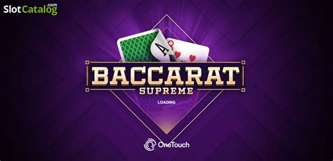 Play Baccarat Supreme Slot